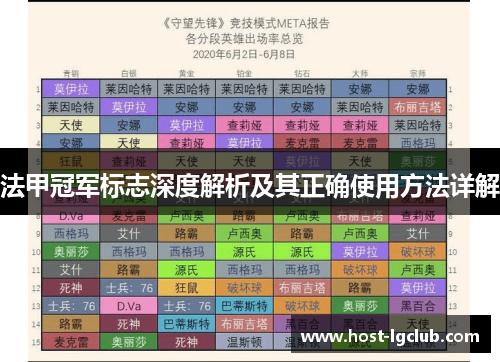 法甲冠军标志深度解析及其正确使用方法详解